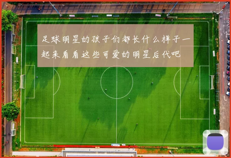 足球明星的孩子们都长什么样子一起来看看这些可爱的明星后代吧